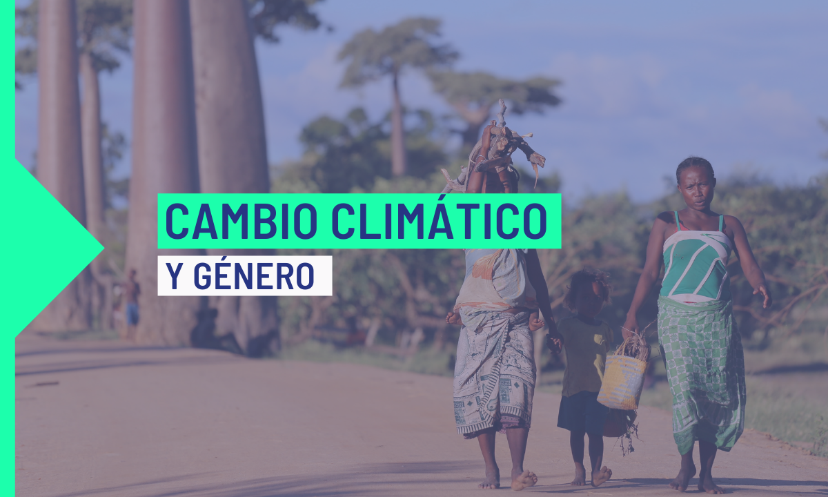 Cambio climático y género