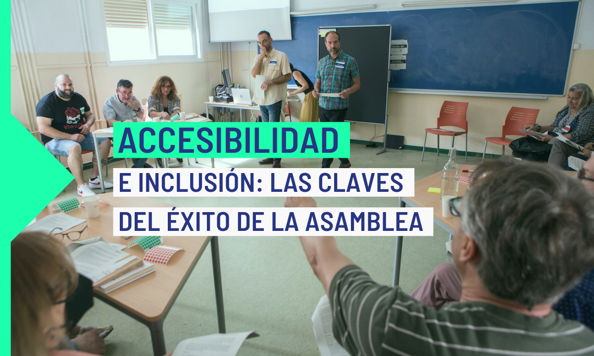 Accesibilidad e inclusión: las claves del éxito de la Asamblea