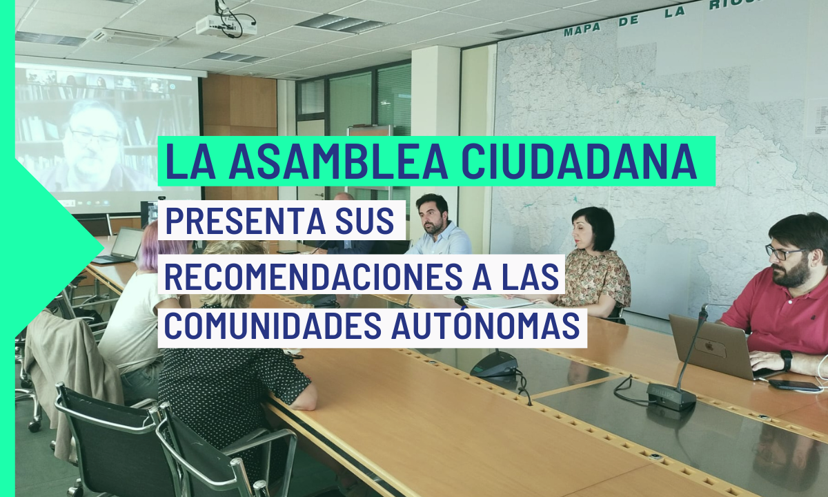 La Asamblea Ciudadana para el Clima comienza a presentar sus recomendaciones a las comunidades autónomas