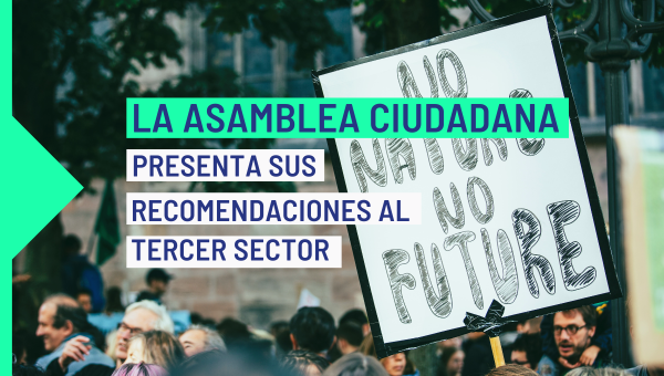 La Asamblea Ciudadana para el Clima presenta sus recomendaciones ante el tercer sector y agentes sociales